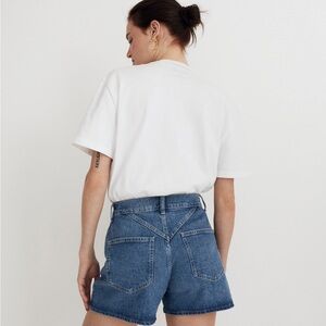 Madewell The Momjean Short: Yoke Edition Juneau Wash Size 23